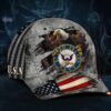 Eagle US Army Hat Logo Patriotic Army Cap Merchandise Gift For Army Men