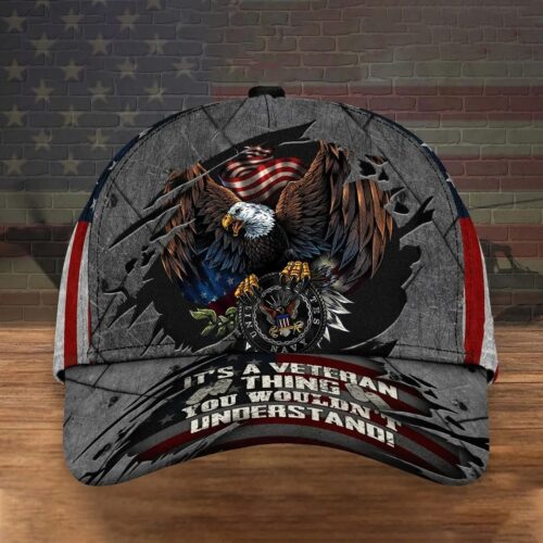 Eagle US Air Force Hat USAF Air Force Ball Cap Unique Patriotic Veterans Day Gift Ideas