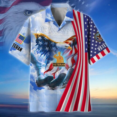 VETERAN UXVET51 Premium Hawaiian Shirt