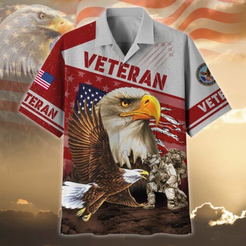 VETERAN UXVET60 Premium Hawaiian Shirt