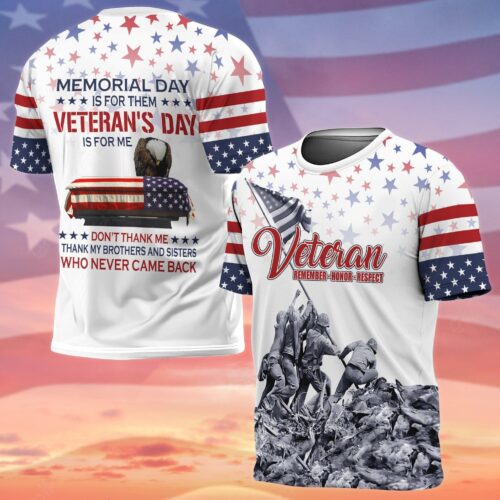 VETERAN Memorial Day UXVET57 Premium T-Shirt