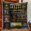 U.S. Navy Veteran Camo Quilt Blanket