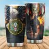 Veteran US Army Eagle In My Heart Stainless Steel Tumbler