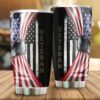 United States Veteran Steel Tumbler - TBL-CR-02