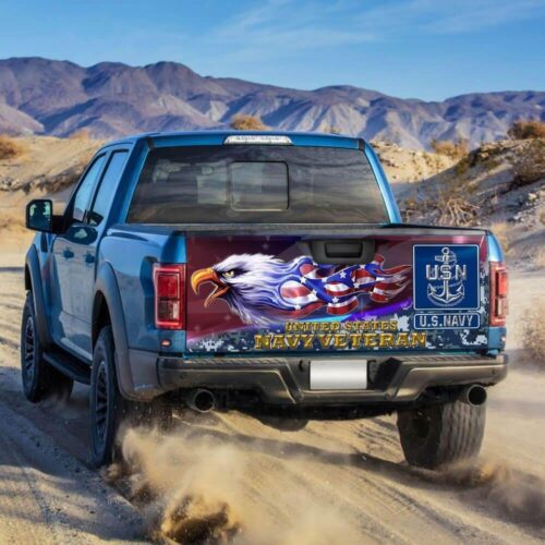United States Air Force Veteran Truck Tailgate Decal Sticker Wrap Car Accessories