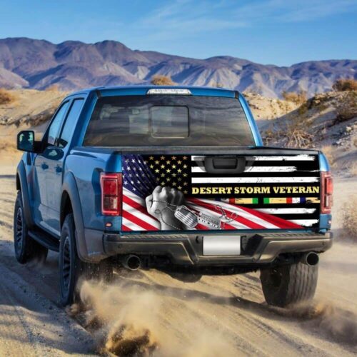 U.S Navy Veteran Truck Tailgate Decal Sticker Wrap Car Accessories