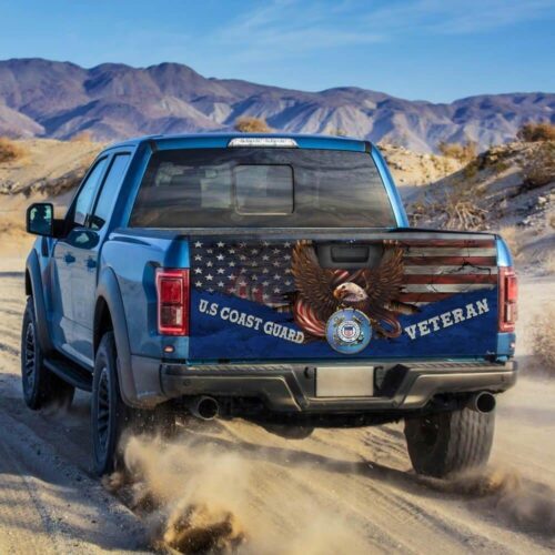 U.S Navy Veteran Truck Tailgate Decal Sticker Wrap Car Accessories