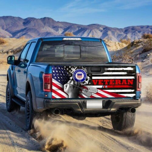 United States Coast Guard Veteran Truck Tailgate Decal Sticker Wrap Car Accessories