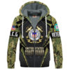 VETERAN UXVET28-NV Premium Heavy Fleece Zip Hoodie