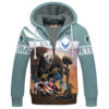 VETERAN UXVET31-MC Premium Heavy Fleece Zip Hoodie