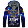 VETERAN UXVET21-NV Premium Heavy Fleece Zip Hoodie