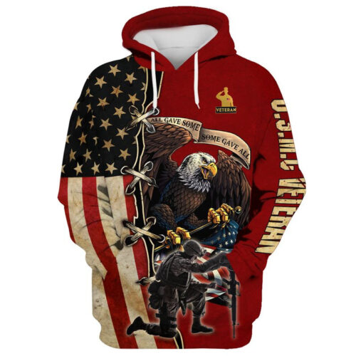 MARINE CORPS HLT-2710-MC-02 Premium Microfleece Hoodie