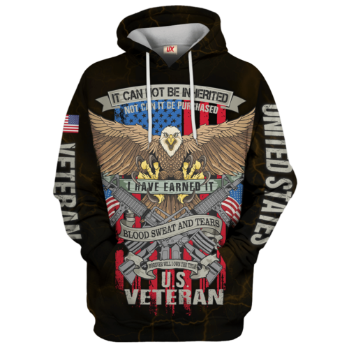 VETERAN HBL-VTR-30 Premium Microfleece Hoodie