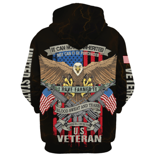 VETERAN HBL-VTR-30 Premium Microfleece Hoodie