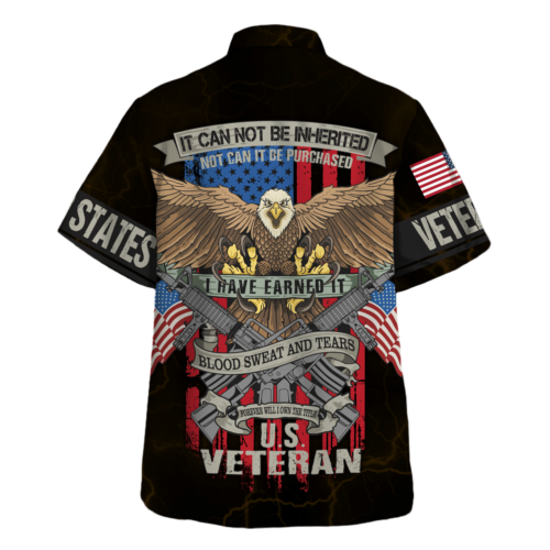 VETERAN HBL-VTR-30 Premium Hawaiian Shirt