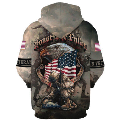 VETERAN DBA-VTR-03 Premium Microfleece Hoodie