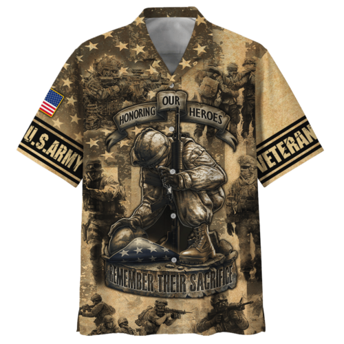 ARMY NTD-1111-AM-02 Premium Hawaiian Shirt