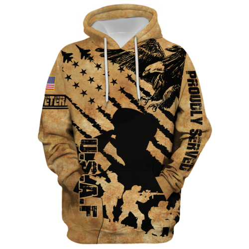 AIR FORCE HLT-1110-AF-02 Premium Microfleece Hoodie