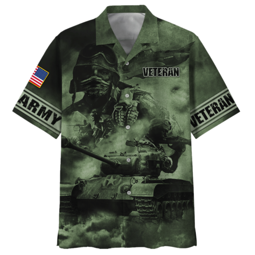 ARMY NTD-2010-AM-01 Premium Hawaiian Shirt