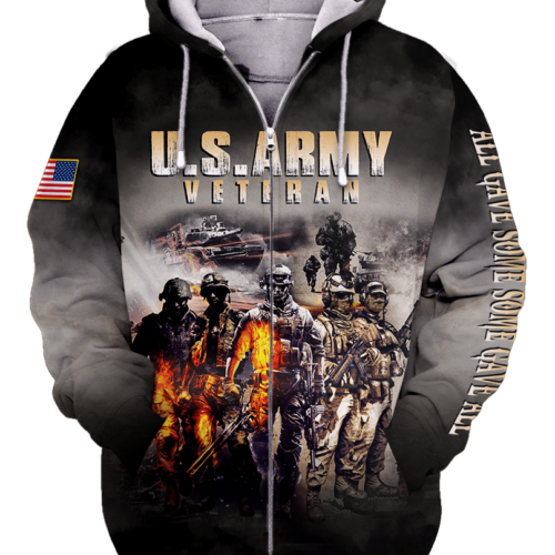 ARMY NTD-1810-AM-02 Premium Microfleece Zip Hoodie