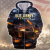 ARMY NTD-1810-AM-01 Premium Microfleece Zip Hoodie