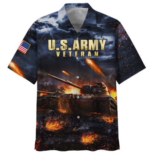 ARMY NTD-1510-AM-02 Premium Hawaiian Shirt