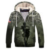 ARMY NTD-1410-AM-02 Premium Heavy Fleece Zip Hoodie