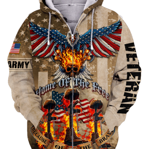 ARMY NTD-1310-AM-01 Premium Microfleece Zip Hoodie