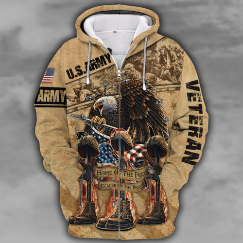 ARMY HLT-1510-AR-02 Premium Microfleece Zip Hoodie