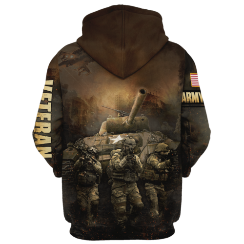 ARMY HLT-1810-AR-01 Premium Microfleece Hoodie