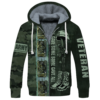 ARMY NTD-2510-AM-02 Premium Heavy Fleece Zip Hoodie