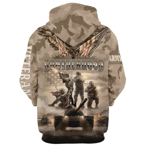 ARMY HLT-0311-AR-02 Premium Microfleece Zip Hoodie