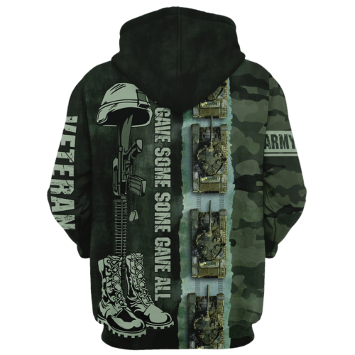 ARMY HLT-0211-AR-02 Premium Microfleece Zip Hoodie