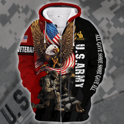 ARMY HLT-1911-AR-02 Premium Microfleece Zip Hoodie