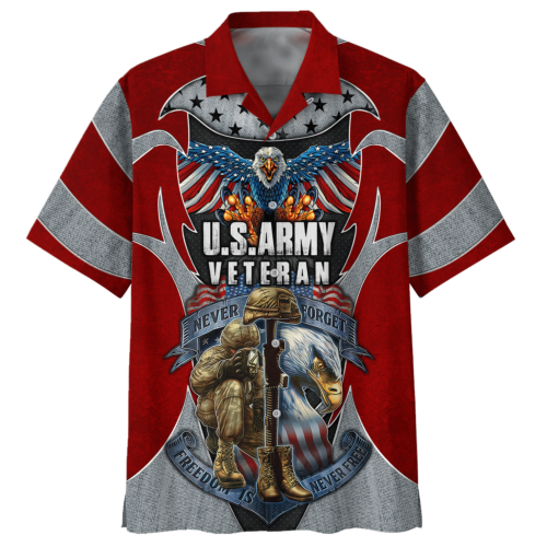VETERAN NV-VTR57 Premium Hawaiian Shirt