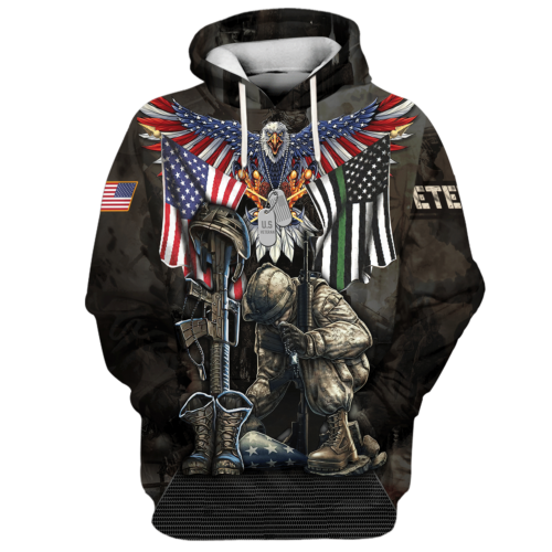 VETERAN NV-VETERAN-05 Premium Microfleece Hoodie