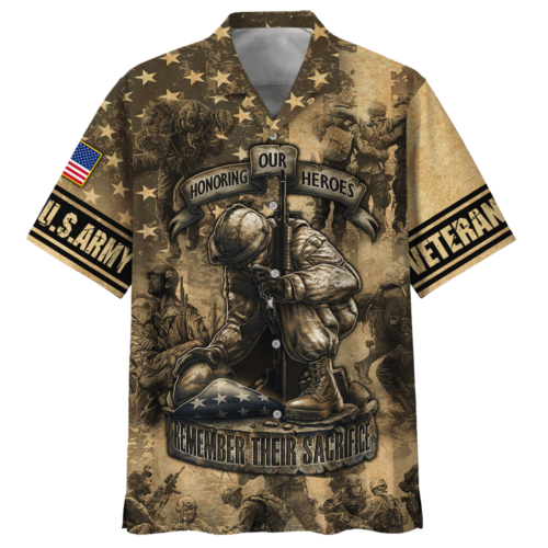 ARMY NTD-1210-AM-02 Premium Hawaiian Shirt