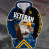 NAVY HLT-1911-NV-02 Premium Microfleece Zip Hoodie