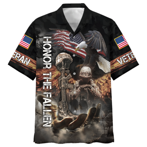 VETERAN NV-VETERAN-11 Premium Hawaiian Shirt