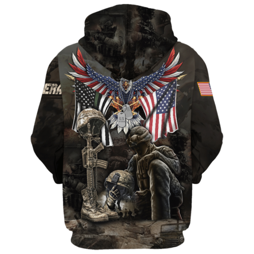 VETERAN NV-VETERAN-15 Premium Microfleece Hoodie