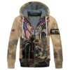 VETERAN NV-VETERAN-18 Premium Heavy Fleece Zip Hoodie