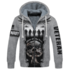 US NAVY NMH-02 Premium Heavy Fleece Zip Hoodie