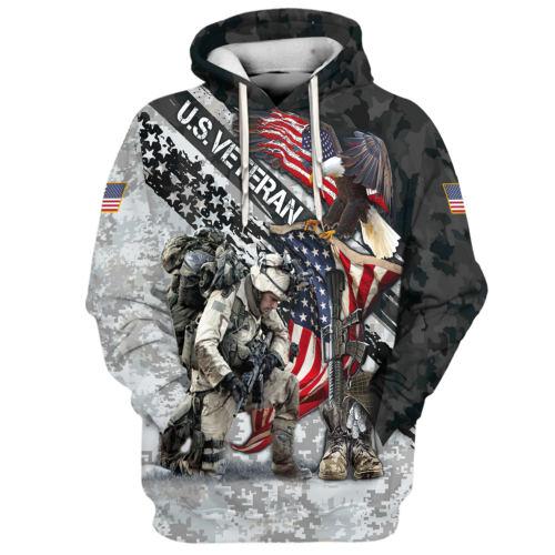 VETERAN NV-VETERAN-21 Premium Microfleece Hoodie