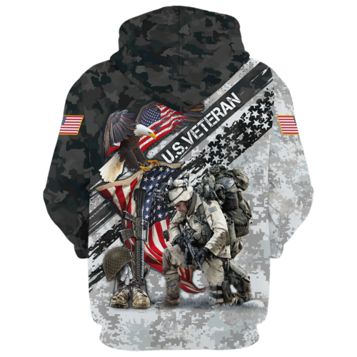 VETERAN NV-VETERAN-21 Premium Microfleece Hoodie