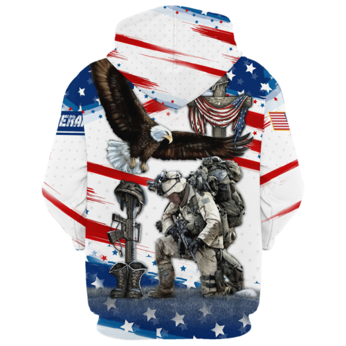 VETERAN NV-VETERAN-22 Premium Microfleece Hoodie