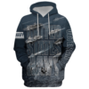 NAVY NTD-2310-NA-01 Premium Microfleece Hoodie