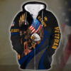 NAVY HLT-2911-NV-01 Premium Microfleece Zip Hoodie