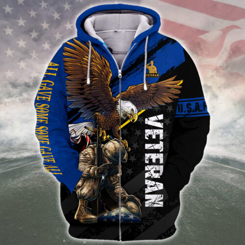 AIR FORCE NTD-2210-AF-01 Premium Microfleece Zip Hoodie