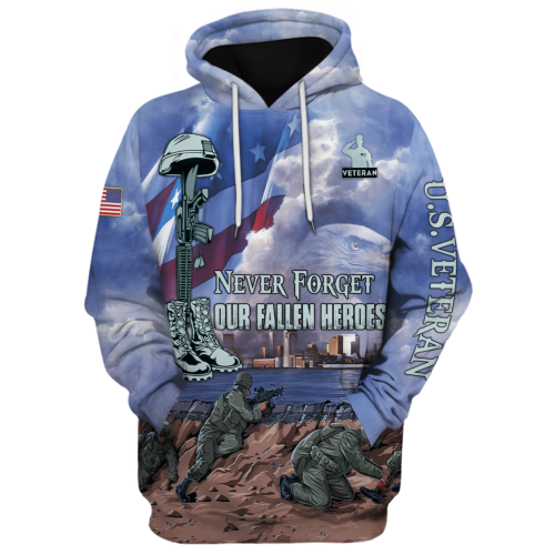 VETERAN HBL-VTR-14 Premium Microfleece Hoodie