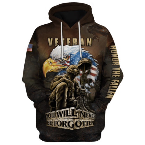 VETERAN HBL-VTR-10 Premium Microfleece Hoodie